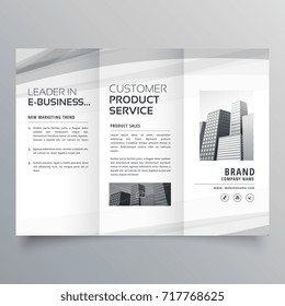 trifold brochure design template for your business