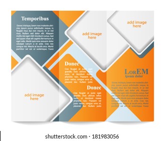 Tri-fold brochure template