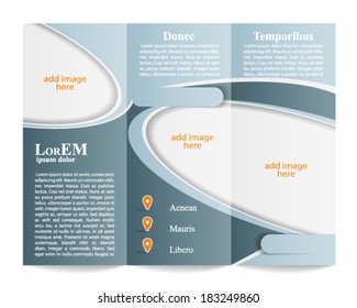 Tri-fold brochure template