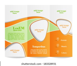 Tri-fold brochure template