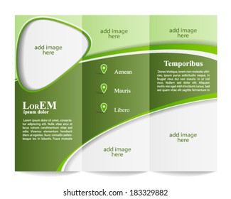 Tri-fold brochure template