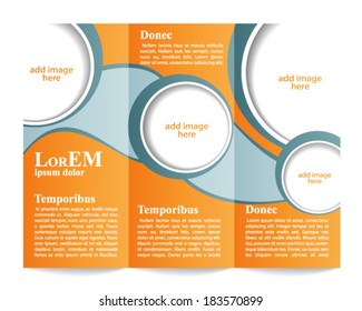 Tri-fold brochure template