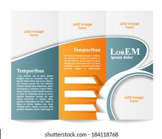 Tri-fold brochure template