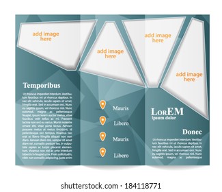 Tri-fold brochure template