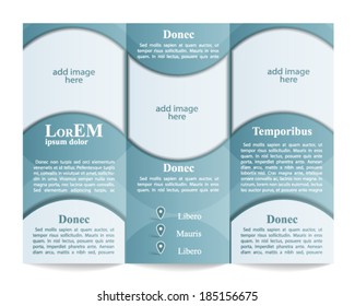 Tri-fold brochure template