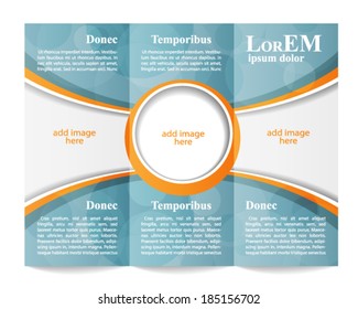 Tri-fold brochure template