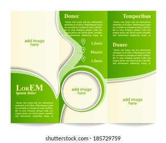 Tri-fold brochure template