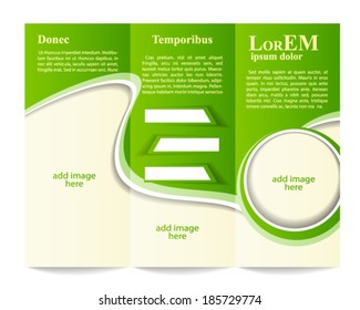 Tri-fold brochure template