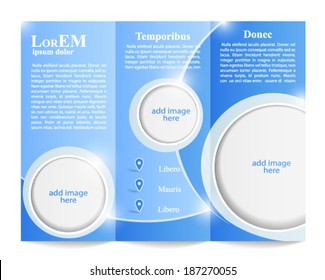 Tri-fold brochure template
