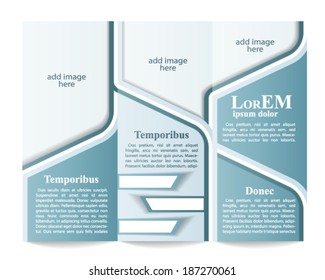 Tri-fold brochure template