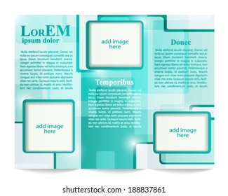 Tri-fold brochure template