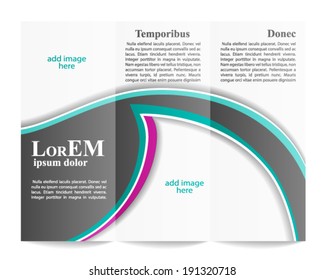 Tri-fold brochure template