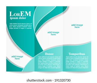 Tri-fold brochure template