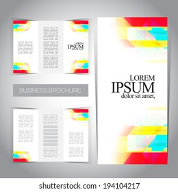 Tri-fold brochure template
