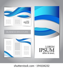 Tri-fold brochure template