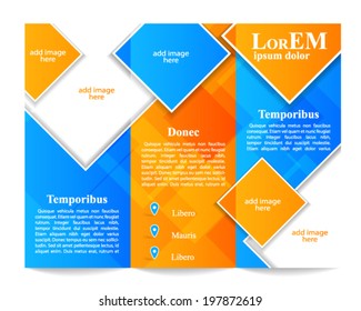 Tri-fold brochure template