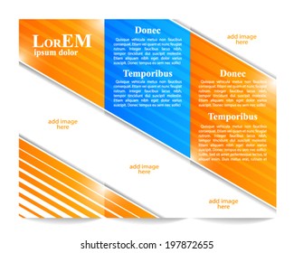 Tri-fold brochure template
