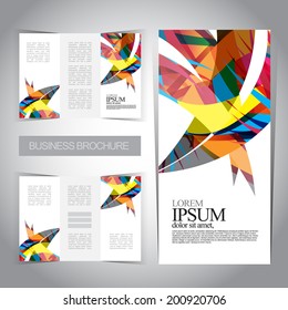 Tri-fold brochure template