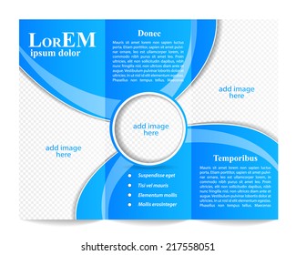 Tri-fold brochure template