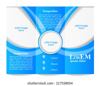 Tri-fold brochure template