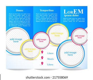 Tri-fold brochure template