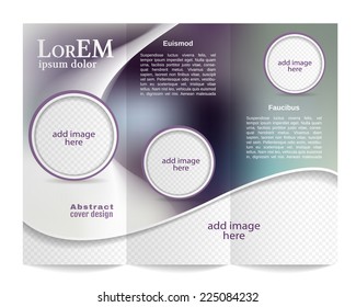 Tri-fold brochure template