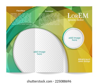 Tri-fold brochure template