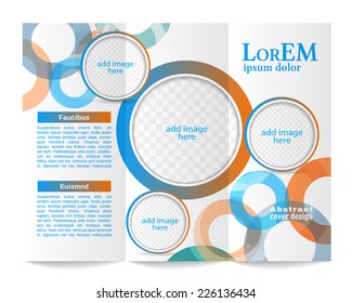 Tri-fold brochure template