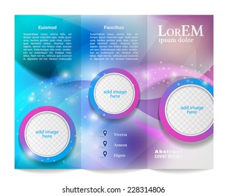 Tri-fold brochure template