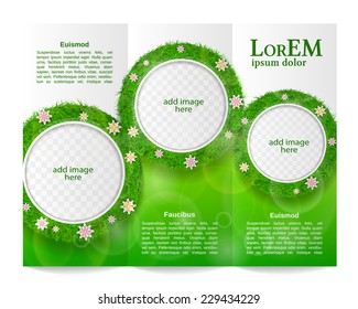 Tri-fold brochure template