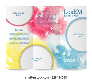 Tri-fold brochure template