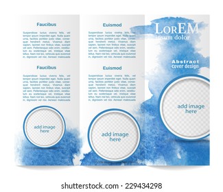 Tri-fold brochure template