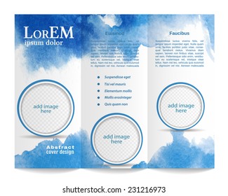 Tri-fold brochure template