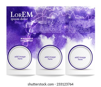 Tri-fold brochure template