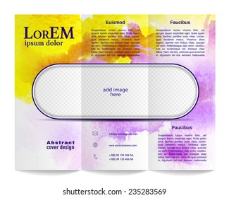 Tri-fold brochure template