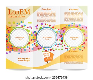 Tri-fold brochure template