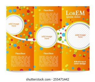 Tri-fold brochure template