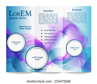 Tri-fold brochure template