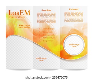 Tri-fold brochure template