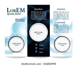 Tri-fold brochure template