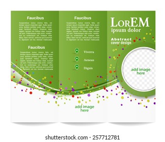 Tri-fold brochure template