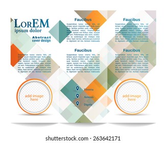 Tri-fold brochure template