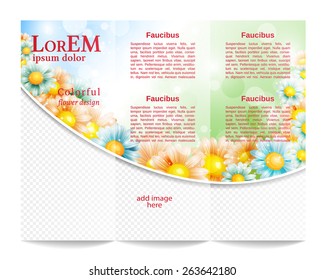 Tri-fold brochure template