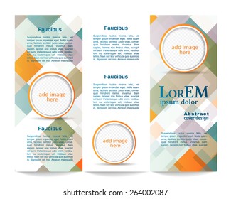 Tri-fold brochure template