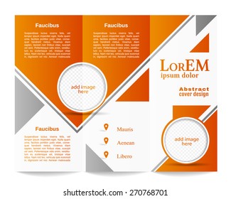 Tri-fold brochure template