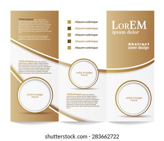 Tri-fold brochure template