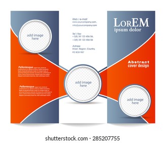 Tri-fold brochure template