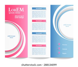 Tri-fold brochure template