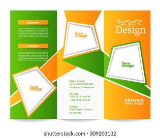 Tri-fold brochure template