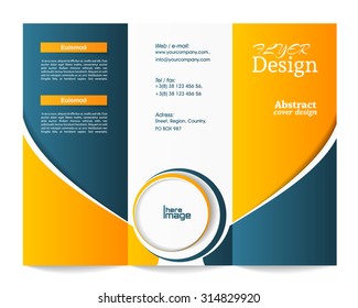 Tri-fold brochure template